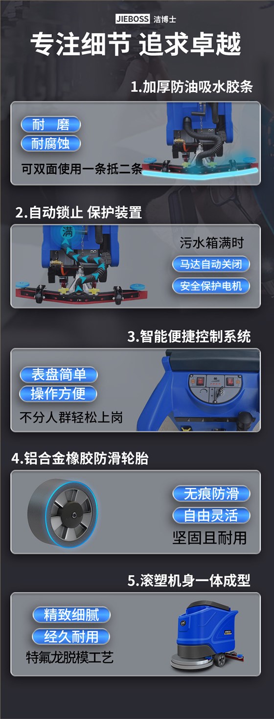 潔博士手推式電動(dòng)洗地機550X 潔博士手推式電動(dòng)洗地機550X