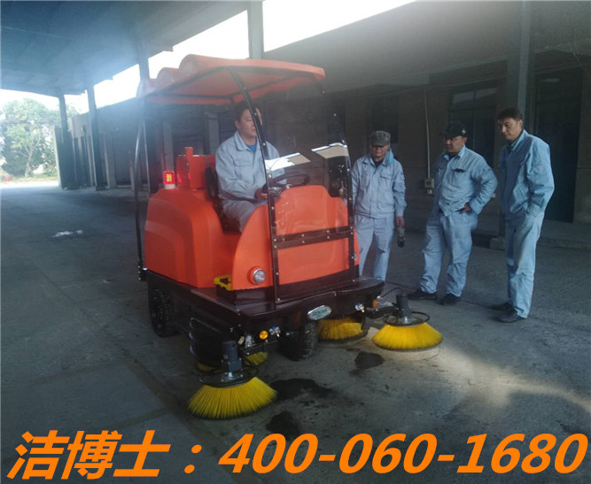 潔博士電動(dòng)清掃車(chē)客戶(hù)案例——中國石化儀征化纖股份有限公司