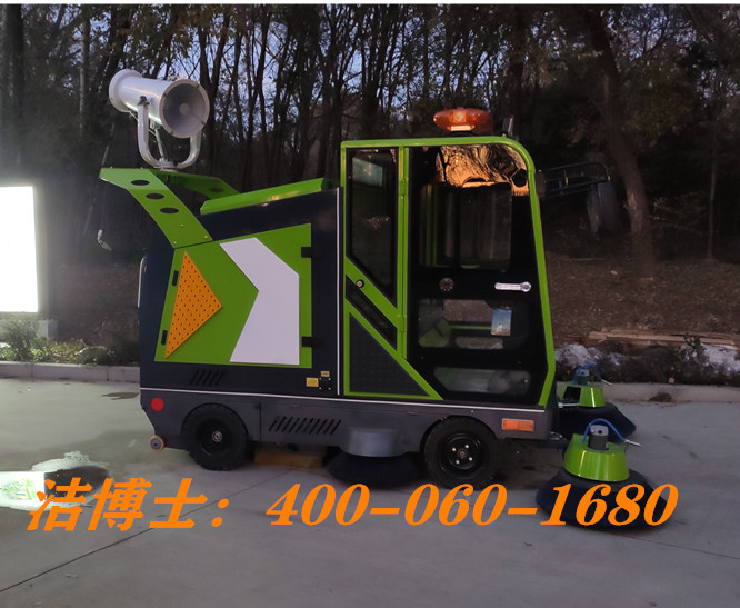 潔博士駕駛掃地車(chē)客戶(hù)案例-秦皇島圣潔物業(yè)服務(wù)有限公司
